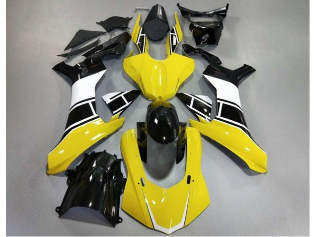 Giallo Lucido Bianco & Nero 2015-2019 R1 Carena Moto