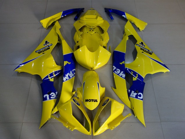 Giallo Lucido Camel 2008-2016 R6 Carena Moto Giallo Lucido Camel 2008-2016 R6 Carena Moto