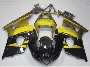 Giallo Lucido & Nero 2003-2004 GSXR 1000 Carena Moto