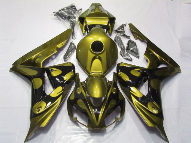 Giallo Lucido & Nero 2006-2007 CBR1000RR Carena Moto Giallo Lucido & Nero 2006-2007 CBR1000RR Carena Moto