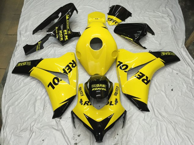 Giallo Lucido Repsol 2008-2011 CBR1000RR Carena Moto Giallo Lucido Repsol 2008-2011 CBR1000RR Carena Moto