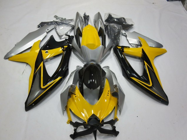 Giallo Nero 2008-2010 GSXR 600-750 Carena Moto Giallo Nero 2008-2010 GSXR 600-750 Carena Moto