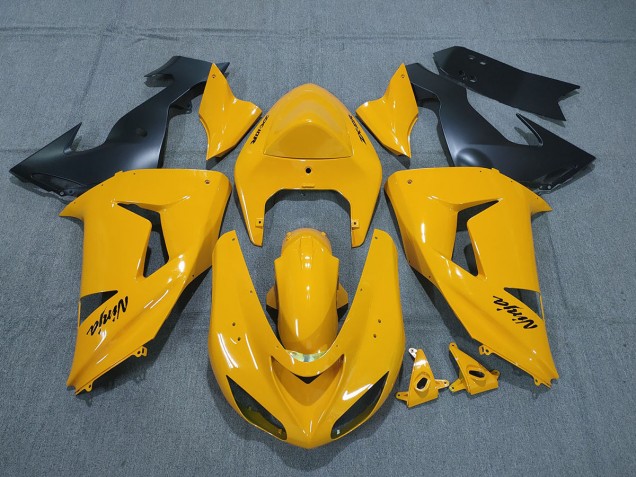 Giallo Perla 2006-2007 ZX10R Carena Moto Giallo Perla 2006-2007 ZX10R Carena Moto