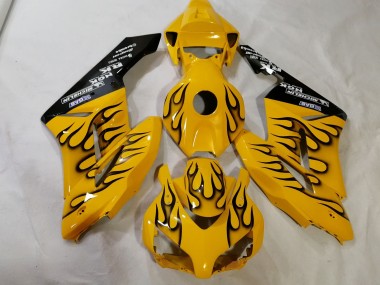 Giallo Personalizzato Fiamma 2012-2016 CBR1000RR Carena Moto