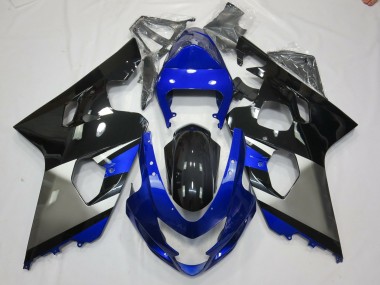 Grigio Blu & Nero 2004-2005 GSXR 600-750 Carena Moto