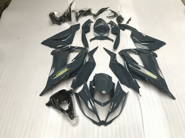Grigio Lucido 2013-2018 ZX6R Carena Moto Grigio Lucido 2013-2018 ZX6R Carena Moto