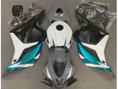 Grigio Lucido Bianco & Azzurro 2009-2012 CBR600RR Carena Moto