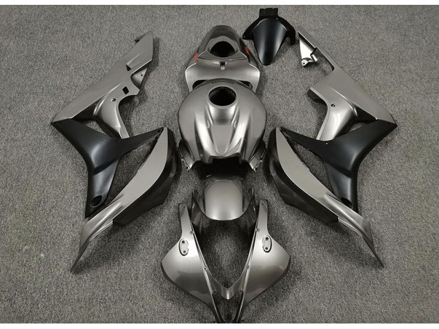 Grigio Lucido & Nero 2007-2008 CBR600RR Carena Moto Grigio Lucido & Nero 2007-2008 CBR600RR Carena Moto