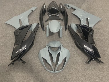 Grigio Lucido & Nero 2009-2012 ZX6R Carena Moto