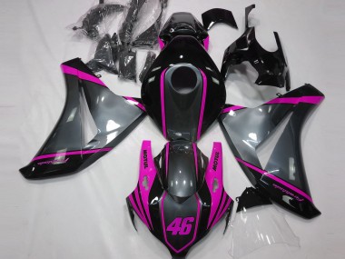 Grigio Motul & Rosa 2008-2011 CBR1000RR Carena Moto