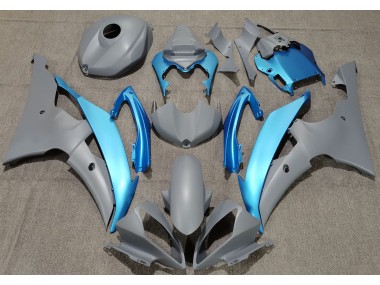 Grigio Opaco & Azzurro 2008-2016 R6 Carena Moto