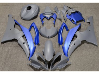 Grigio Opaco & Blu 2008-2016 R6 Carena Moto