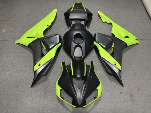 Grigio Opaco Nero & Verde 2006-2007 CBR1000RR Carena Moto Grigio Opaco Nero & Verde 2006-2007 CBR1000RR Carena Moto