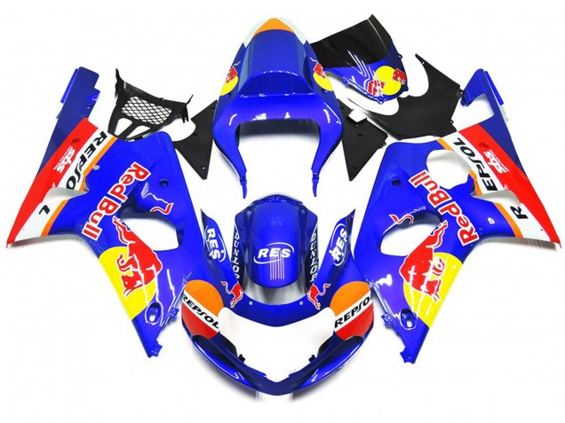 Kit Stile OEM Red Bull 2000-2002 GSXR 1000 Carena Moto Kit Stile OEM Red Bull 2000-2002 GSXR 1000 Carena Moto