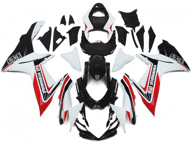 Kit Stile Personalizzato Rosso 2011-2024 GSXR 600-750 Carena Moto Kit Stile Personalizzato Rosso 2011-2024 GSXR 600-750 Carena Moto