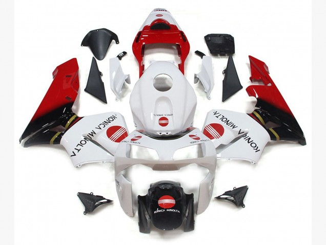 Konica Minolta Rossa 2003-2004 CBR600RR Carena Moto Konica Minolta Rossa 2003-2004 CBR600RR Carena Moto