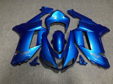 Loghi Blu Lucido & Cromati 2007-2008 ZX6R Carena Moto
