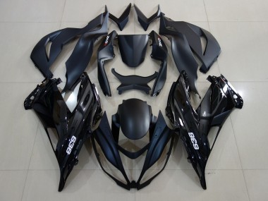 Logo 636 Nero Lucido 2007-2008 ZX6R Carena Moto