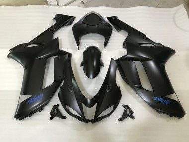 Logo Nero Opaco & Blu 2007-2008 ZX6R Carena Moto