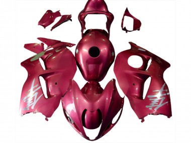 Logo Rosso Lucido & Argento 1997-2007 GSXR 1300 Carena Moto