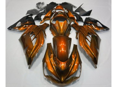 Lucentezza Arancione Bruciato 2012-2021 ZX14R Carena Moto
