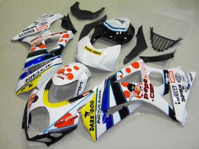 Macchie 2007-2008 GSXR 1000 Carena Moto Macchie 2007-2008 GSXR 1000 Carena Moto