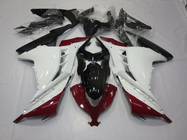 Marrone & Bianco 2013-2018 Ninja 300 Carena Moto Marrone & Bianco 2013-2018 Ninja 300 Carena Moto