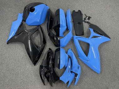 Metà Blu & Nero 2006-2007 GSXR 600-750 Carena Moto