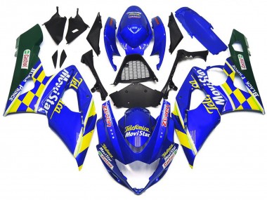 Movistar Quadro Blu & Giallo 2005-2006 GSXR 1000 Carena Moto
