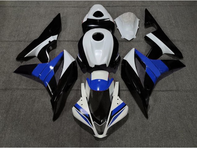 Nero Bianco & Blu 2007-2008 CBR600RR Carena Moto Nero Bianco & Blu 2007-2008 CBR600RR Carena Moto