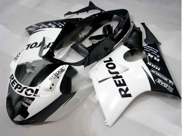 Nero Bianco Repsol 1996-2007 CBR1100XX Carena Moto Nero Bianco Repsol 1996-2007 CBR1100XX Carena Moto