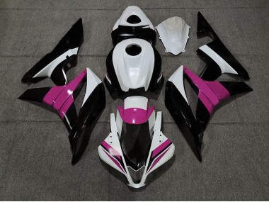 Nero Bianco & Rosa 2007-2008 CBR600RR Carena Moto