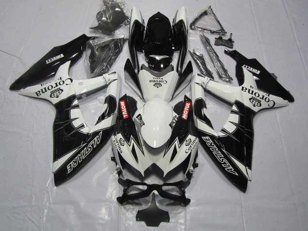 Nero Corona 2008-2010 GSXR 600-750 Carena Moto Nero Corona 2008-2010 GSXR 600-750 Carena Moto