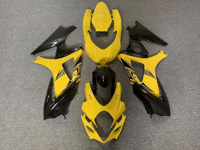 Nero & Giallo 2007-2008 GSXR 1000 Carena Moto Nero & Giallo 2007-2008 GSXR 1000 Carena Moto