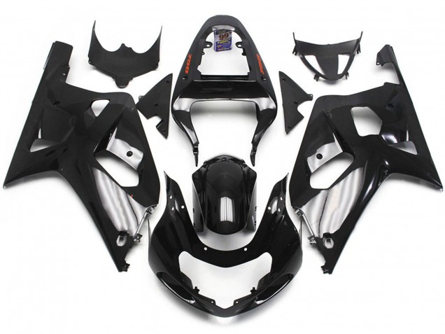 Nero Lucido 2001-2003 GSXR 600-750 Carena Moto Nero Lucido 2001-2003 GSXR 600-750 Carena Moto