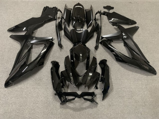 Nero Lucido 2008-2010 GSXR 600-750 Carena Moto Nero Lucido 2008-2010 GSXR 600-750 Carena Moto