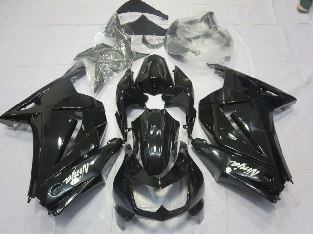 Nero Lucido 2008-2012 Ninja 250 Carena Moto Nero Lucido 2008-2012 Ninja 250 Carena Moto