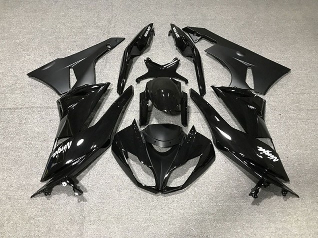 Nero Lucido 2009-2012 ZX6R Carena Moto Nero Lucido 2009-2012 ZX6R Carena Moto