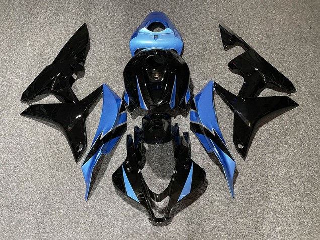 Nero Lucido & Azzurro 2007-2008 CBR600RR Carena Moto Nero Lucido & Azzurro 2007-2008 CBR600RR Carena Moto
