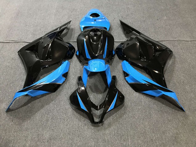 Nero Lucido & Azzurro Cielo 2009-2012 CBR600RR Carena Moto Nero Lucido & Azzurro Cielo 2009-2012 CBR600RR Carena Moto