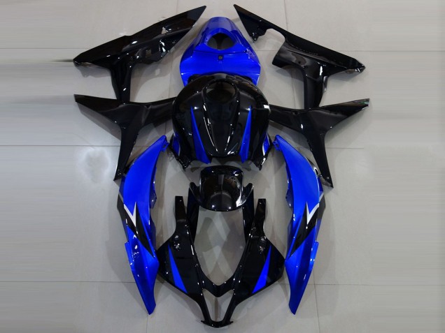 Nero Lucido & Blu 2007-2008 CBR600RR Carena Moto