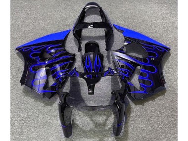 Nero Lucido & Blu Fiamma 2000-2002 ZX6R Carena Moto