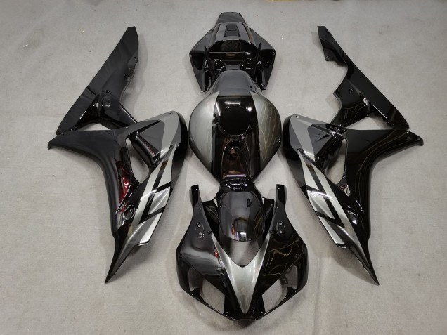 Nero Lucido Con Grigio 2006-2007 CBR1000RR Carena Moto Nero Lucido Con Grigio 2006-2007 CBR1000RR Carena Moto