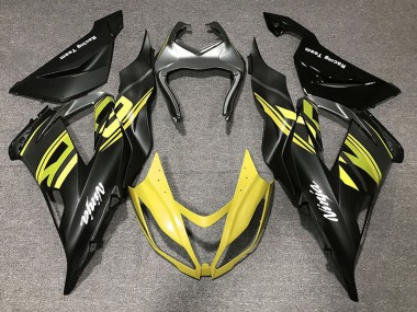 Nero Lucido & Giallo 2013-2018 ZX6R Carena Moto