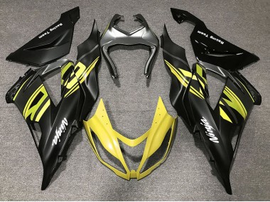 Nero Lucido & Giallo 2013-2018 ZX6R Carena Moto