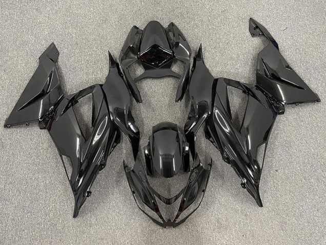 Nero Lucido Liscio 2013-2018 ZX6R Carena Moto Nero Lucido Liscio 2013-2018 ZX6R Carena Moto