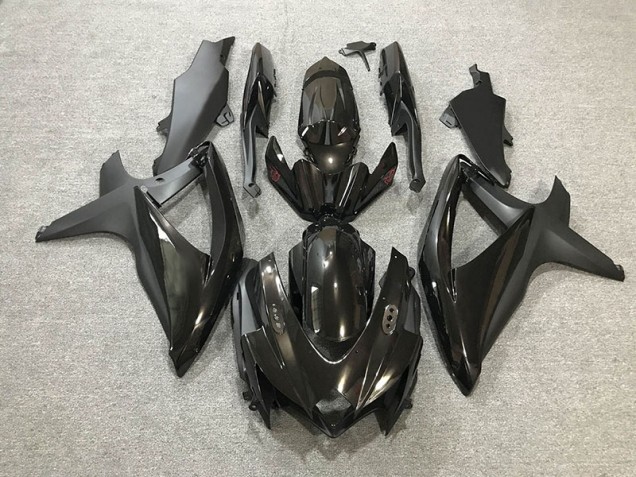 Nero Lucido/Opaco 2008-2010 GSXR 600-750 Carena Moto Nero Lucido/Opaco 2008-2010 GSXR 600-750 Carena Moto