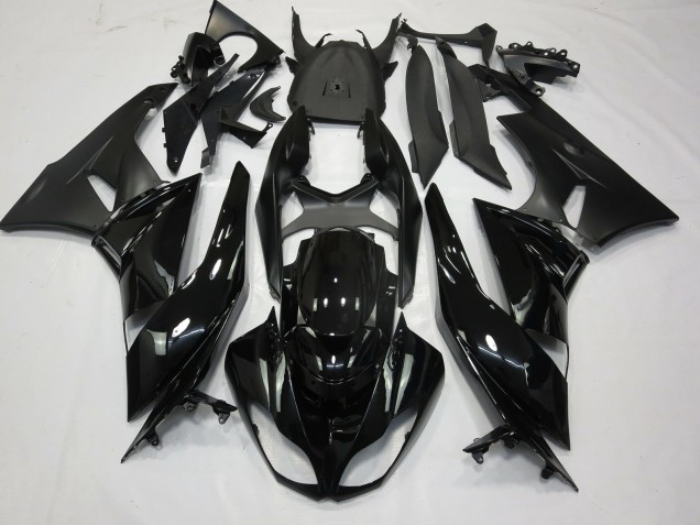 Nero Lucido Opaco 2009-2012 ZX6R Carena Moto Nero Lucido Opaco 2009-2012 ZX6R Carena Moto
