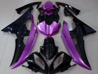 Nero Lucido & Rosa Viola 2008-2016 R6 Carena Moto