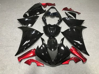 Nero Lucido & Rosso 2009-2011 R1 Carena Moto